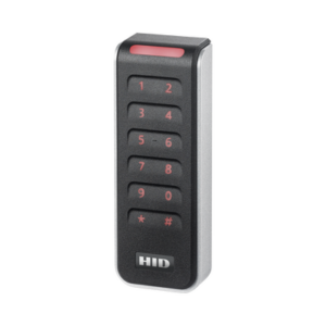 Lector con Teclado Capacitivo SIGNO Multitecnologia/ 20KNKS-01-00001H/ Garantia de Por Vida/ Pigtail/Wiegand & OSDP/Mullion -