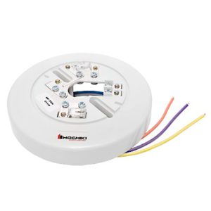 Base Para Detector Convencional Con Relevador, 6 “, 4 Hilos, 24 Vcd (0300-02030) - HOCHIKI