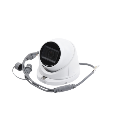 Turret TURBOHD 2 Megapixel (1080p) / Gran Angular 106° / Lente 2.8 mm / Audio por Coaxitron / 30 mts IR EXIR / Exterior IP66