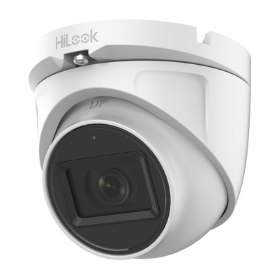 Turret TURBOHD 2 Megapixel (1080p) / Gran Angular 106° / Lente 2.8 mm / Audio por Coaxitron / 30 mts IR EXIR / Exterior IP66