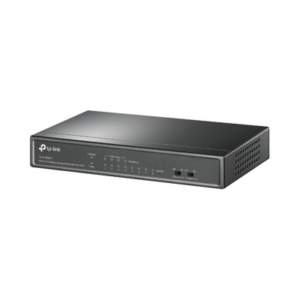 Switch PoE No Administrable de Escritorio / 8 puertos 10/100 Mbps / 4 puertos PoE af / Presupuesto 41 W / Modo extensor PoE h