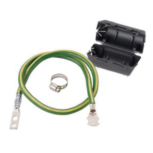 KIT de Tierra Física de Cable Blindado 6 AWG. Color Verde / Amarillo con Terminación en Extremos. - PANDUIT