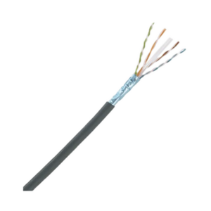 Bobina de Cable Planta Externa con Gel, de 4 Pares, Cat6A, UTP, Color Negro, 305 Metros (1000 Pies) - PANDUIT