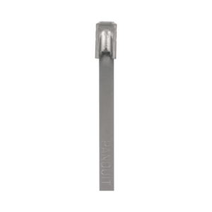 Cincho PanSteel de Acero Inoxidable Tipo 304, 362mm largo x 4.6mm ancho, Color Metálico, Paquete de 100pz - PANDUIT