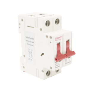 Protección Térmica/ Interruptor 2P, 20 A, Corriente Directa 800 Vcc para Aplicación Fotovoltaica Montaje Riel DIN - EPCOM POW