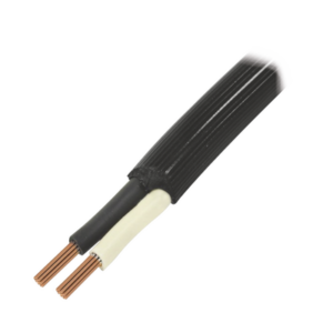 Cable Eléctrico de Uso Rudo 2 Hilos Calibre 16 AWG, Hasta 600 V. Rollo de 100 m. - INDIANA