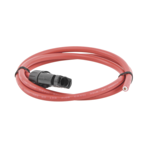 Cable Fotovoltaico, 1 m, Rojo, Calibre 10 AWG con Terminal MC4-M en un extremo - EPCOM POWERLINE