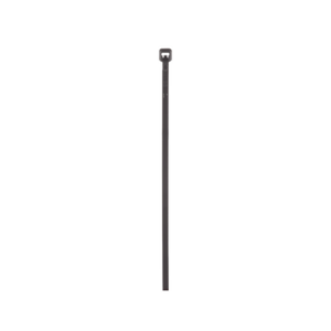 Cincho de Nylon 6.6 de Bloqueo, 203 mm largo x 2.5mm ancho, Color Negro, Exterior Resistente a Rayos UV, Paquete de 100pz - P
