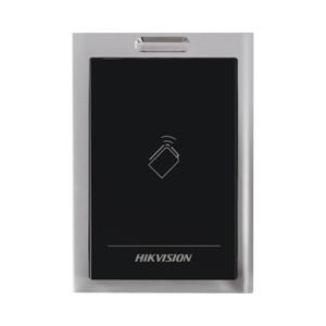 Lector de Tarjetas MIFARE / Conexión Wiegand y RS-485 / Estético y Fácil de Utilizar / Indicador LED - HIKVISION