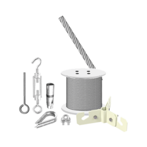 Kit de Sujeción de Mástil de 6 Metros a Piso de Concreto. - SYSCOM TOWERS