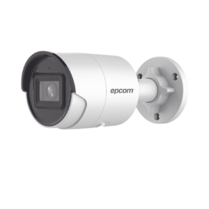 Bala IP 4 Megapixel / Lente 2.8 mm / 40 mts IR EXIR / IP67 / WDR 120 dB / PoE / Micrófono Integrado / ACUSENSE (Filtro de Fal