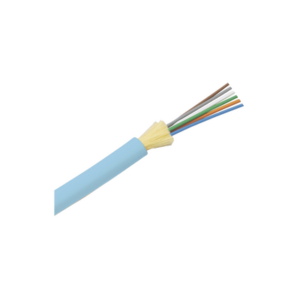 Cable de Fibra Óptica de 6 Hilos, Multimodo OM4 50/125 Optimizada, Interior, Tight Buffer 900um, No Conductiva (Dieléctrica),