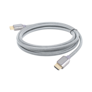 Cable HDMI de Alta Resolución en 8K / Versión 2.1 / 2 Metros de Longitud (6.56 Pies) / Recomendado para Audio eARC / Dolby At