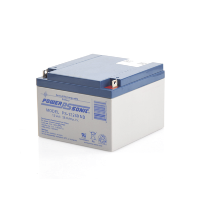 Batería 12V, 26AH, Para Respaldo, Tecnologías AGM/VRLA, 5 Años Vida Útil, Terminales NB, Reconocida UL - POWER SONIC