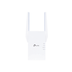 Repetidor / Extensor de Cobertura WiFi AX 1500 Mbps, doble banda 2.4 GHz y 5 GHz, con 1 puerto 10/100/1000 Mbps - TP-LINK