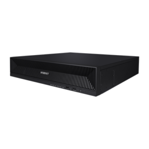 NVR de 16 canales / 32MP / Hasta 4 Discos Duros / Switch PoE+ 16 puertos / Wisenet P2P / H.265 & WiseStream - HANWHA VISION