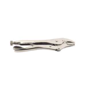 Pinza Perra Ajustable de Presión de 10”. Quijada Curva con Corta Alambre. Acero CR-V - PRECISION