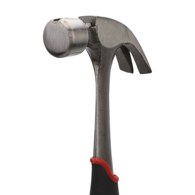 Martillo Uso Rudo de Acero Forjado de 16 oz. con Uña Curva. Con Sujetador Magnético de Clavos. - PRECISION