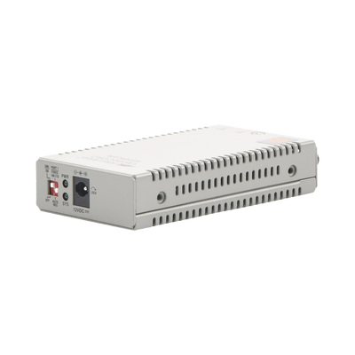 Convertidor de medios Fast Ethernet a fibra óptica, conector ST, multimodo (MMF), distancia hasta 2 km - ALLIED TELESIS