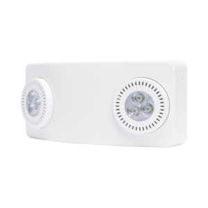 Luz de Emergencia Dual LED /520lm/uso rudo/montaje en pared o techo/batería de respaldo incluida - SFIRE