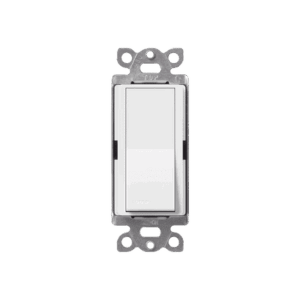 Interruptor Claro, 3 Hilos, 15A, Color Blanco - LUTRON ELECTRONICS