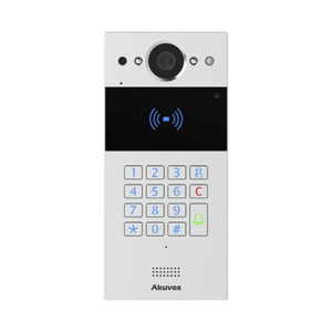 Videoportero SIP / Teclado y Lector de Tarjeta / Notificación App / Notificación Llamada Telefónica / Configuración en la Nub