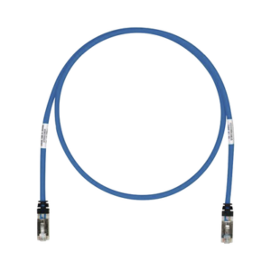 Patch Cord Cat6A, Blindado S/FTP, CM/LS0H, 0.61 Metros (2 Pies), Color Azul - PANDUIT