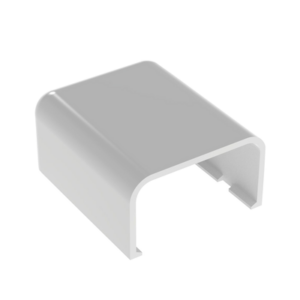 Tapa Final, para uso con canaleta LD10, material ABS, Color Blanco - PANDUIT
