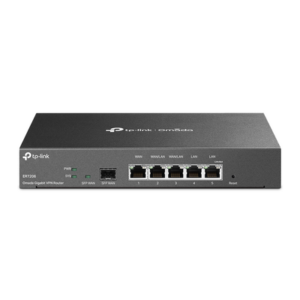 Router Omada VPN / SDN Multi-WAN Gigabit / 1 Puerto WAN SFP Gigabit / 1 Puerto WAN RJ45 Gigabit / 2 Puertos LAN RJ45 Gigabit 