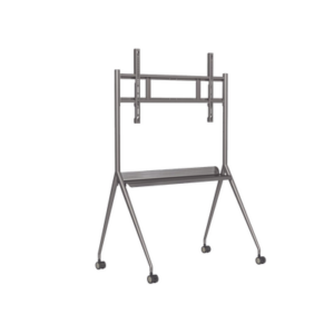 Montaje de Piso Móvil para Pantallas de 55″ hasta 75″ / Compatible con VESA / Incluye Soporte para la Pantalla - HIKVISION