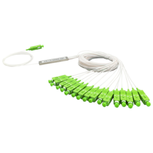 Splitter (Divisor Óptico) tipo PLC, 1×16, conectores SC/APC - TEMPO