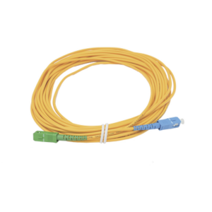 Jumper de Fibra Óptica Simplex, Monomodo, con Conectores SC/UPC-SC/APC, de 10 Metros (32.81 Pies) - FIBERHOME