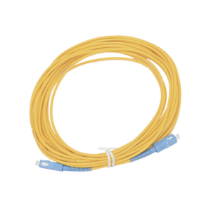 Jumper de Fibra Óptica Simplex, Monomodo, con Conectores SC/UPC-SC/UPC, de 10 Metros (32.81 Pies) - FIBERHOME