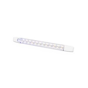 Luz Auxiliar LED Rectangular, 12 LED, 12-24 Vdc, 360 lúmenes - ECCO