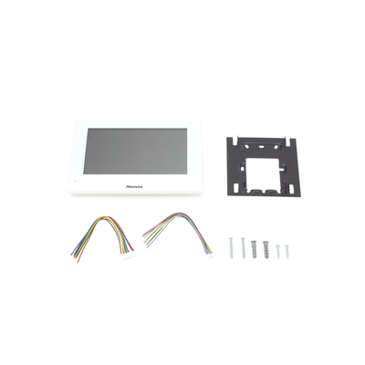 Monitor Color Blanco Linux / Pantalla Touch de 7 Pulgadas / SIP / POE / WIFI / Compatible con Frentes de Calle Akuvox - AKUVO