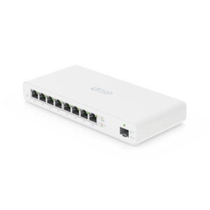 UISP Switch Gigabit PoE Pasivo de Capa 2 con 8 Puertos para Implementaciones MicroPoP - UBIQUITI