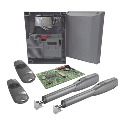 Kit de Operadores ATS para Puertas Abatibles de hasta 5 Metros y 400 Kg / Uso Intensivo - CAME