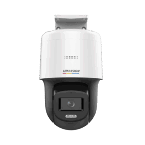 Domo PT IP 4 Megapixel / Lente 4 mm / Luz Blanca 30 mts / dWDR / PoE / IP66 / Micrófono y Bocina Interconstruido / Micro SD /