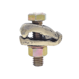 Conector Cable a Superficie Plana / Bronce 100% / Cable 4-2/0 AWG / Sin Soldadura Exotérmica / 2.5×3.5 cm (1×1.4 in) - LINKED