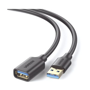 Cable Extensor USB 3.0 / 1 Metro / Macho-Hembra / 5 Gbps / Ultra Durabilidad / Núcleo de cobre estañado 28/22 AWG / Blindaje 