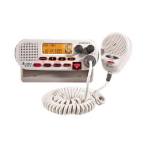 Radio móvil marino VHF clase D con canales Internacionales, de Canadá y Estados Unidos - COBRA