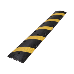 Reductor D / Velocidad / 183cm / 5 lineas amarillas / Hule Reciclado. - ACCESSPRO