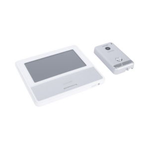 KIT DE VIDEOPORTERO IP COLOR BLANCO / Apertura con app / Súper elegante / Monitor WIFI / Alimentación 110vca - KOCOM