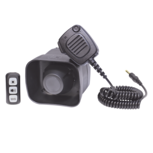Sirena/Bocina Compacta Para Motocicleta de 30 Watts, Incluye Controlador y Microfono - SIGNALPRO