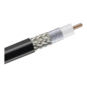 Carrete de 305 Metros (1000 Pies) de Cable Coaxial Tipo RG-8 50 Ohms C/Conductor de Aluminio Recubierto de Cobre EstaÑado y M