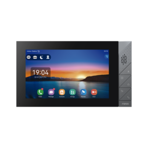 Monitor IP/SIP para interior con Android, Wi-Fi, Bluetooth, pantalla táctil de 7″, audio de 2 vías, PoE, 8 interfaces de entr