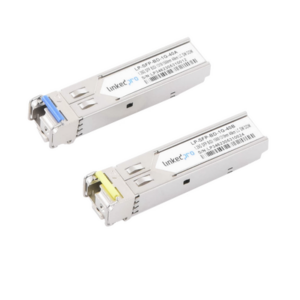 Transceptores Ópticos Bidireccionales SFP (Mini-Gbic) / Monomodo 1310 & 1550 nm / 1.25 Gbps / 1000BASE-BX / Conector LC/UPC S