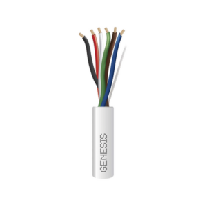 Bobina de 305 Metros (1000 Pies) / Cable de Cobre / 6 x 22 AWG / Riser / Tipo CMR-CL3R / Para Aplicaciones de Control de Acce