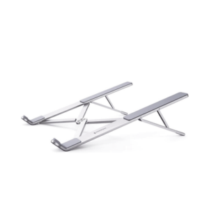 Soporte Portátil de Aluminio para Laptop / Amplia Compatibilidad de 11-17.3″ / Ajuste de Altura 46.5 mm-136.5 mm / Capacidad 