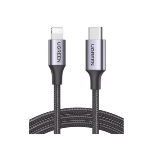 Cable USB-C a Lightning | 1 Metro (3.28 Pies) | Certificado MFi | Carga Rápida 60W | 480 Mbps | Conector C94 | Adecuado para 